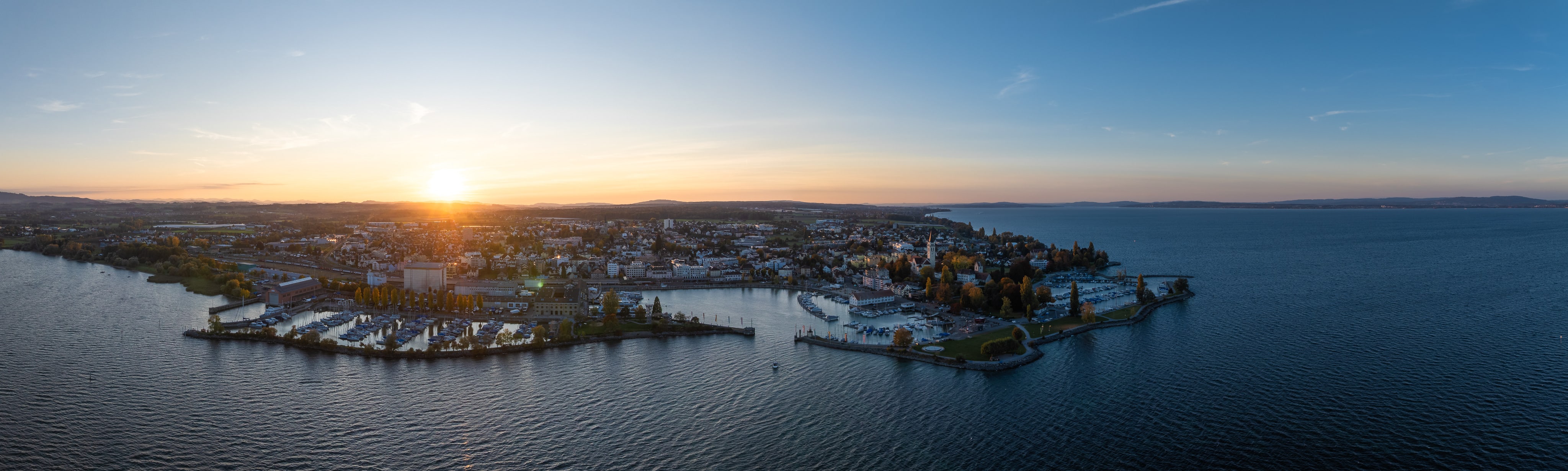 Luftaufnahme von Romanshorn